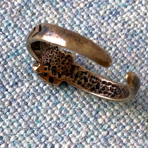 Retired Silpada butterfly toe ring sterling silver - Picture 4 of 5